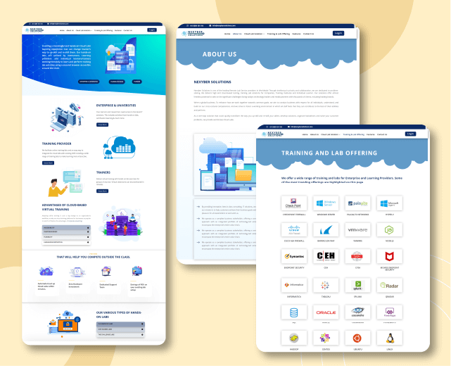 Nexyber Solutions Redesign